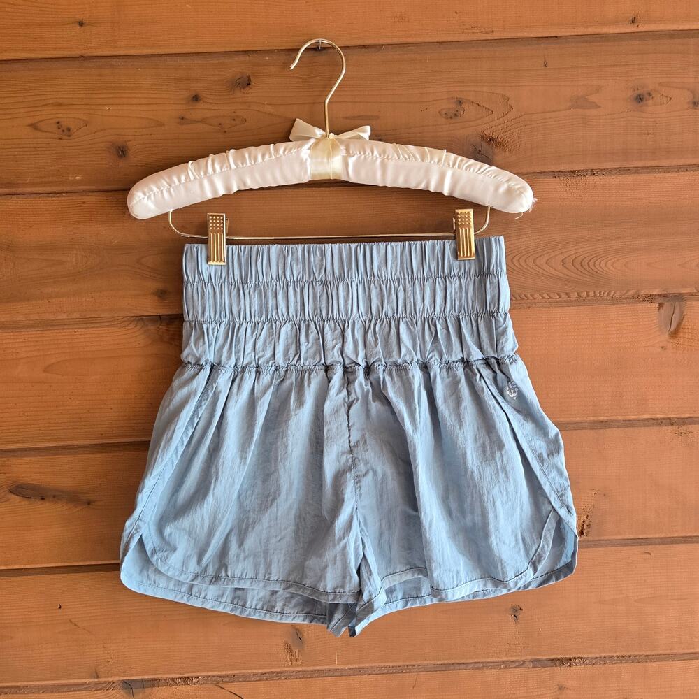 Free People Short Way Home Athleisure Pull On Workout Gym Shorts Small Beachy - Picture 2 of 5